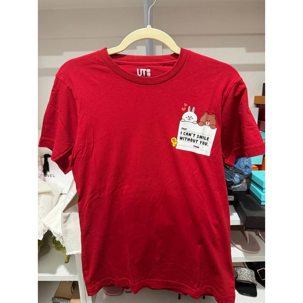 Uniqlo × Line friends women t shirt XXs